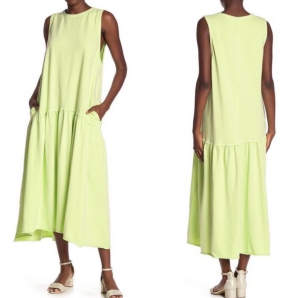 NWT FREE PEOPLE Beach Island Retreat Midi Dress Size Extra Small - Picture 1 of 13